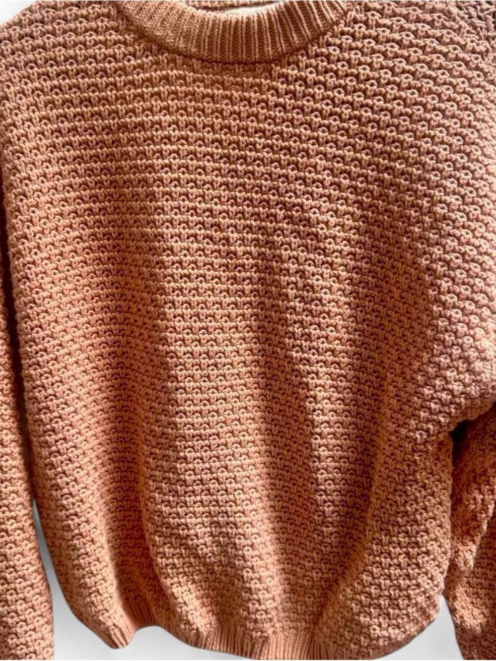 Universal Thread Chunky Crewneck Sweater in Burnt Orange - Picture 2 of 4
